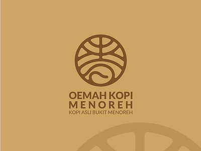 Oemah kopi menoreh logo concept logo