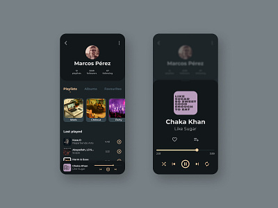 Daily UI #006 - User Profile