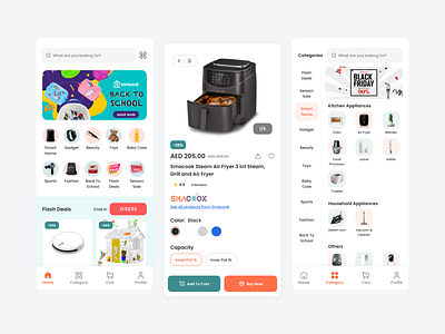 Zensouk e-commerce App by Nikusha Tetruashvili on Dribbble