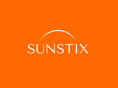 Sunstix Logo brand branding design identity illustrator logo mark type typography vector