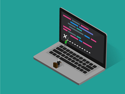 Source Code Ownership Illustration by Holly Weinrauch on Dribbble