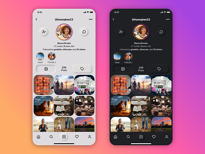 Instagram Profile Redesign