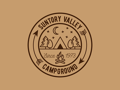 Campground Line Badge