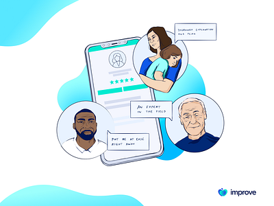 Doctify - Illustrations Health Tech