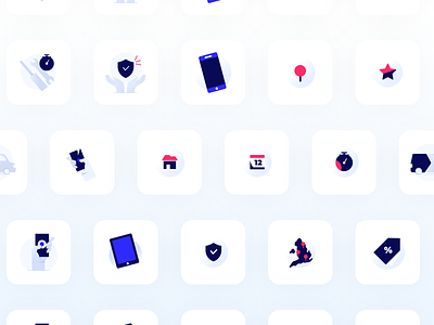Illustrations and Icons for a Phone Repair Brand branding iconography icons illustration ui design user experience userinterface