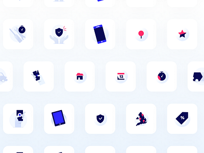 Illustrations and Icons for a Phone Repair Brand