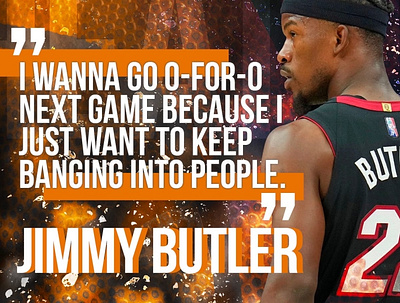 Jimmy Butler Will Run Into You basketball branding design graphic design jimmy butler logo nba social media sports
