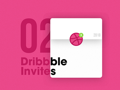 #2 Dribbble Invites draft dribbble dribbble invite invite logo shot ui ux