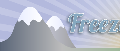 Freeze Peach Banner