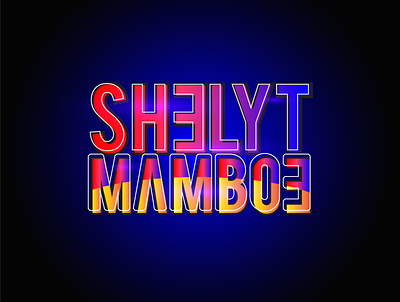 ShelytMamboe Logo, Nickname Mobile Legend BangBang Game branding design illustration logo