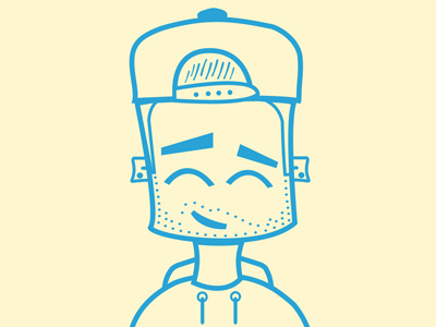 Mtn Jay blue hat hoodie illustration inspired jay mtn outline rebound rogie tan vector yellow