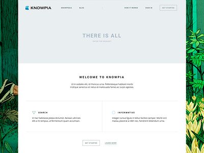Knowpia branding clean color design dribbble illustration logo minimal page site typography ui ux vector web web design white