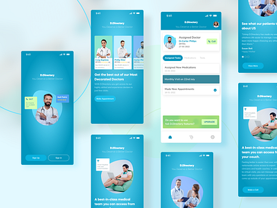 Medical/Doctor App UI Exploration