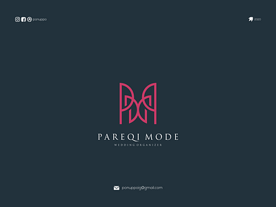 PMW CONCEPT awesome logo brand design branding design letter logo logodesign logomaker logotype modern logo ponuppo