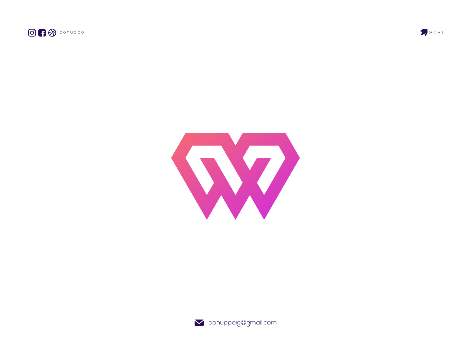 WM LOGO CONCEPT by ponuppo on Dribbble