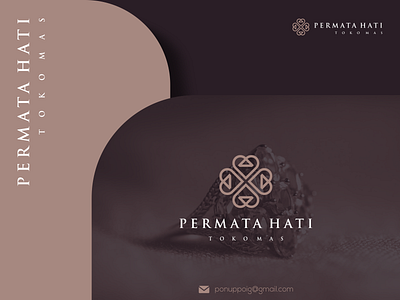 Permata Hati awesome logo brand design branding design letter logo logodesign logomaker logotype luxurylogo modern logo monogramlogo ponuppo ui ux ux