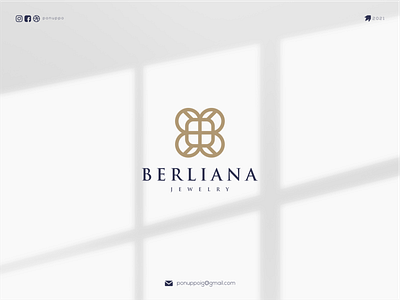 BERLIANA awesome logo brand design brand identity branding branding design design illustration lettering lettermark logo logo design logodesign logomaker logos logotype luxury design luxury logo modern logo ui ux