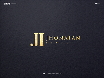 Jhonatan Ileo awesome logo brand design brand identity branding design flatdesign letter logo logodesign logomaker modern logo ui ux