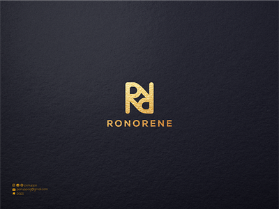 Ronorene brand design branding design illustration logo logodesign logomaker modern logo ui vector