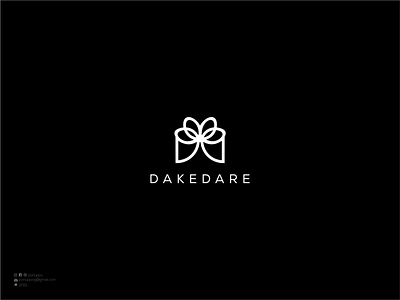 Dakedare brand design branding desig inspiration design flat design illustration logo logodesign logomaker luxury logo minimal modern logo sale logo