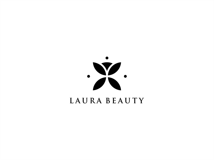 Laura Beauty Logo by ponuppo on Dribbble