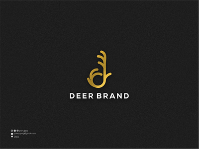 Deer Brand Monoline Logo