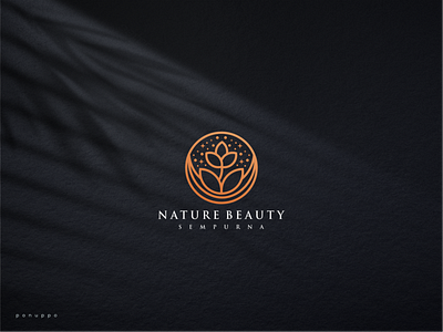 Nature Beauty Lineart Logo