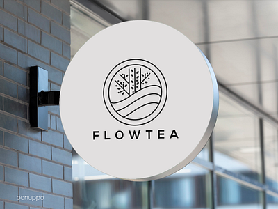 Flowtea Lineart Logo