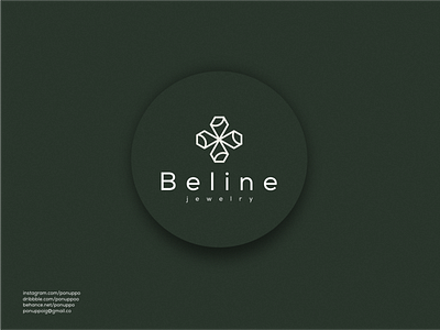 Beline Jewelry Logo branding decoration logo