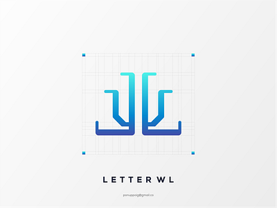 Letter WL Logo font