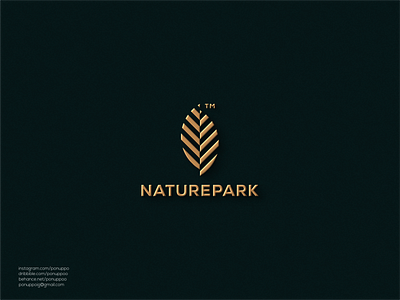 Naturepark brand design brand mark branding design jewelry lineart logo logodesign logomaker luxury modern logo monogram logo nature naturepark park logo sale logo top logo