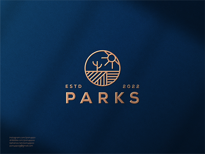 Parks Lineart Logo