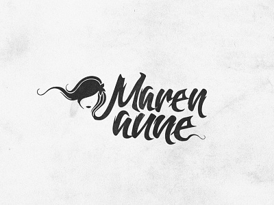 Maren Aune game logo grunge illustration logo logo design logotype twitch typo typography