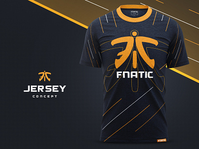 FNATIC Jersey | Concept esports jersey fnatic fnatic jersey jersey jersey design jerseys t shirt t shirt design team jersey