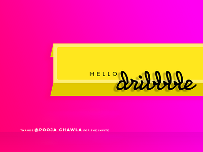 First Dribbble Shot New debut first first design firstshot hello dribble