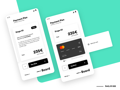 Dashboard - Credit Card checkout - DailyUi 002 app application checkout clean credit card daily dailyui dash dashboard interface minimal minimalist payment platform ui ux web