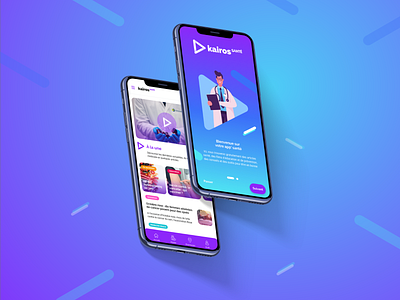KAiros-Play app app design health health app ios ui uiux ux