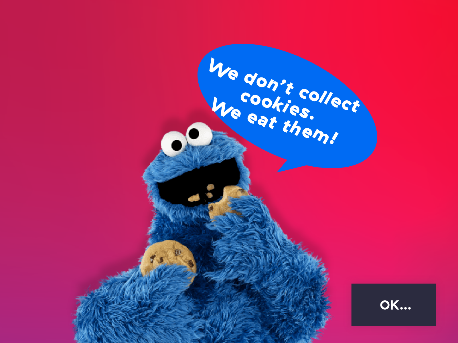 cookies warning by Shapeshift Agency on Dribbble