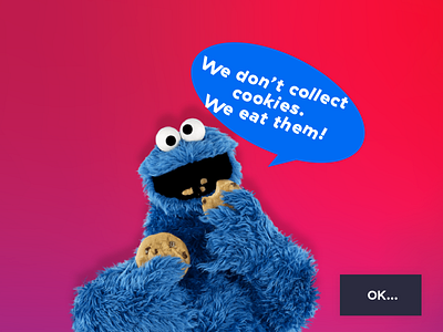 cookies warning cookie monster cookies fun