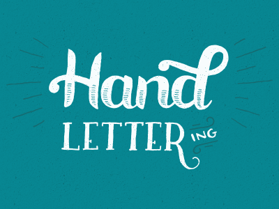 Hand Lettering blue hand lettering lettering organic