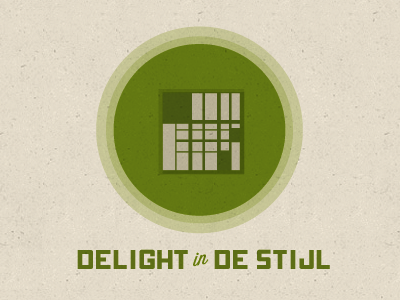 Delight in De Stijl