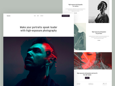 Creative Artist Website Design artist design minimal ui ux web webdesign
