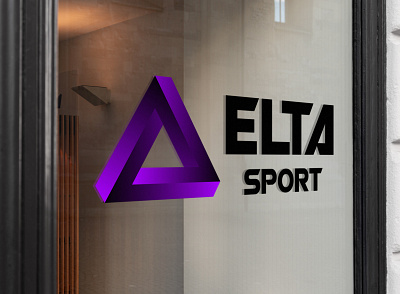 Sport store logo branding delta design illustration logo shop sport sports design sports logo store