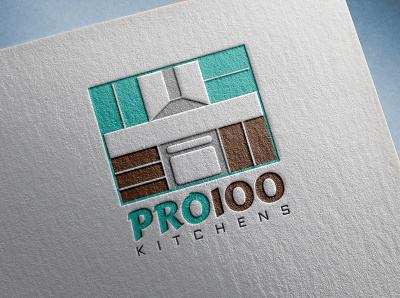 Custom Kitchens Logo branding design icon illustration logo shop typography