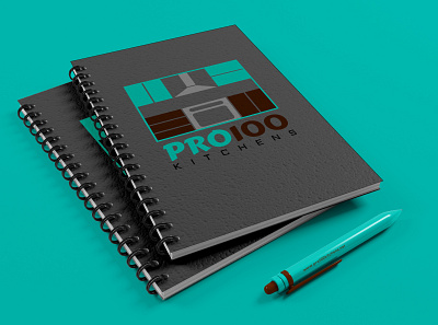 Notebook Design branding design logo notebook typography vector