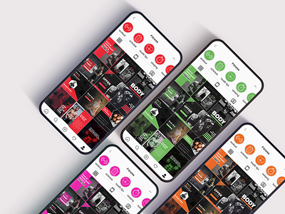Fitness Banners | Instagram Feed fitness banners instagram templates social media templates