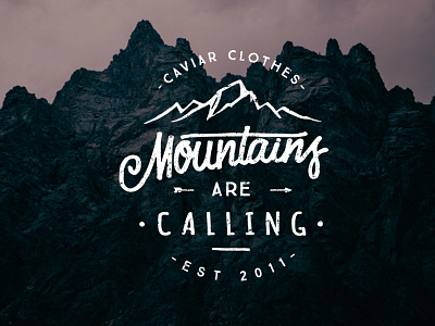 caviar mountains 2 brand clothes grunge letters logo print sketch typography