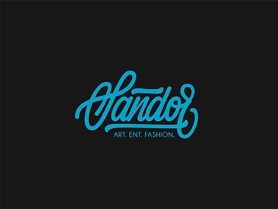 Sandor apparel brand branding brushpen clothes custom letter letters logo sketch type typography