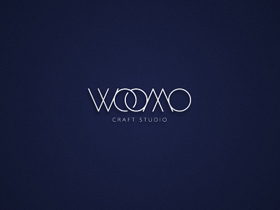 Woomo logo brand branding calligraphy design illustration letter logo script type typography