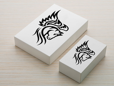 Horse Logo on the Box